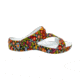 Dawgs PAW Print Z Sandals - Womens, Peace Out Multicolor, 7 US, ORZS.W.A.DPP-PO.0007