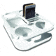 Deep Blue 2 Cup Drink Holder w/ Cell Phone Storage