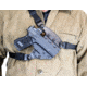 DeSantis Outdraw Chest Rig, Right, Kydex, S&amp;W M&amp;P Compact .22, S&amp;W Per. Cent. M&amp;P 9 Shield E, 209KA1RZ0