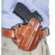 DeSantis Speed Scabbard Leather OWB Belt Holsters, Colt Python, Trooper 4in, S&amp;W L Frame 4in, Ruger GP100 4in, Dan Wesson 15/2, 15/2V, 15/2VH 4in, Right Hand, Plain, Tan, 002TA34Z0