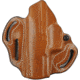 DeSantis Speed Scabbard Leather OWB Belt Holsters, Colt Python, Trooper 4in, S&amp;W L Frame 4in, Ruger GP100 4in, Dan Wesson 15/2, 15/2V, 15/2VH 4in, Right Hand, Plain, Tan, 002TA34Z0