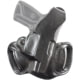USED, DeSantis Thumb Break Mini Slide Leather OWB Holster, H&amp;K CC9 with or w/o Red Dot, Left Hand, Leather Construction, Matte Finish, Black, 085BB7ZZ0