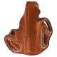 DeSantis Thumb Break Scabbard Belt Holster, FN FNS-9 Compact/FN FNS-40 Compact, Right Hand, Plain, Tan, 001TA2GZ0