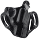 DeSantis Thumb Break Scabbard Holster - Right, Black, Unlined, Plain, 3 Slot 001BA22Z0 - FITS COLT AGENT, COBRA, DETECTIVE SPECIAL 2in.