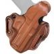 DeSantis Thumb Break Scabbard Belt Holsters, Springfield TRP Operator 45cal, Kimber Custom TLE RL II, GOLD Combat RL II, Left Hand, Plain, Tan, 001TBF9Z0