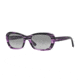 DKNY DY4118 Progressive Prescription Sunglasses DY4118-365111-51 - Lens Diameter 51 mm, Frame Color Striped Violet