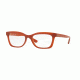 DKNY DY4681 Eyeglass Frames 3732-52 - Red Transparent Frame