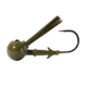 Dobyns Football Head with Weed Guards, 3/4oz, 3pk, Green Pumpkin, FB HD W/GRD GRN PM 3/4 3PK