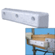 Dock Edge Straight HD 12" PVC Dock Bumpers Protect 50128