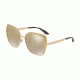 Dolce&amp;Gabbana DG2197 Sunglasses 02/6E-56 - Gold Frame, Gradient Brown Mirror Gold Lenses