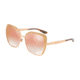 Dolce&amp;Gabbana DG2197 Sunglasses 12986F-56 - Pink Gold Frame, Pink Gradient Lenses