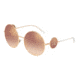 Dolce&amp;Gabbana DG2205 Bifocal Prescription Sunglasses, 59mm, Pink Gold, DG2205-12986F-59-BI