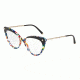 Dolce&amp;Gabbana DG3291 Eyeglass Frames 3181-54 - Top Black On Memphis Frame