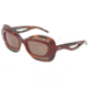 Dolce&amp;Gabbana DG4069 Sunglasses 160773-5717 - Red On Havana Brown
