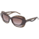 Dolce&amp;Gabbana DG4069 Sunglasses 16098H-5717 - Violet On Brown Violet Gradient
