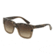Dolce&amp;Gabbana DG4262 Sunglasses 296713-54 - Print Leo On Opal Mud Frame, Brown Gradient Lenses