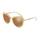 Dolce&amp;Gabbana DG4304F Progressive Prescription Sunglasses DG4304F-3084F9-57 - Lens Diameter 57 mm, Frame Color Beige Horn