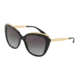 Dolce&amp;Gabbana DG4332 Bifocal Prescription Sunglasses, 57mm, Black, DG4332-501-8G-57-BI
