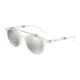 Dolce&amp;Gabbana DG6116 Bifocal Prescription Sunglasses, 49mm, Crystal, DG6116-30336G-49-BI