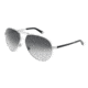 Dolce&amp;Gabbana Iconic evolution DG2105 Sunglasses 05/8G-6014 - Silver Frame, Gray Gradient Lenses