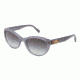 Dolce&amp;Gabbana SICILIAN BAROQUE DG4160 Single Vision Prescription Sunglasses DG4160-26768G-5418 - Lens Diameter 54 mm, Frame Color Opal Gray