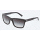Dolce&amp;Gabbana SICILIAN HINGE DG4161 Single Vision Prescription Sunglasses DG4161-19348G-5718 - Lens Diameter 57 mm, Frame Color Matte Black