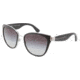 Dolce&amp;Gabbana Transparencies DG2107 Sunglasses 05/8G-5719 - Silver Frame, Gray Gradient Lenses