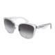 Dolce&amp;Gabbana Transparencies DG2107 Sunglasses 11198G-5719 - Silver Frame, Gray Gradient Lenses