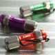 Dorcy 1-Watt LED Focusing Flashlight, Red, Green, Purple, 41-4252