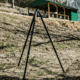 Double Tap Industries Stronghold Aluminum Shooting Tripod w/Ball Head, Black, TRI-A-002BH