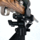 Double Tap Industries Stronghold Lite Aluminum Tripod w/Adjustable Height + Saddle Clamp, Black, 36mm, TRI-A-001A