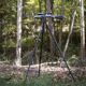 Double Tap Industries Stronghold Lite Aluminum Tripod w/Adjustable Height + Saddle Clamp, Black, 36mm, TRI-A-001A