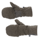 DSG Outerwear Sherpa Fleece Flip Top Mitten - Womens, Stone, Extra Small, 518647