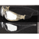 Duck Commander Sunglasses Closed Frame Black Clear Ballistic Lens, Black/Clear 65026