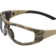 Duck Commander Sunglasses Closed Frame Camo Clear Ballistic Lens, Advantage Max4/Clear 65025