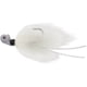 Duckett Fishing Sway Hair Fishing Jig, 3/0 Hook, White, 3/16oz, DFHS316-W