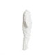 DuPont IC181S Tyvek IsoClean Coverall w/Elastic Wrists and Ankles, White, Large, Case of 25, IC181SWHLG00