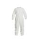 DuPont Tyvek IsoClean Coverall, Clean-Processed and Sterile w/Snaps for Aseptic Donning, White, Large, Case of 25, IC254BWHLGCS, Unit CS