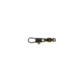 Eagle Claw Ball Bearing Swivel w/Interlock Snap,Resealable,Size 2 01083-002