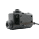 Earmor Tactical PTT for MIL PRC Radio Applications, Tactical Black, M51-MIL