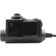 Earmor Tactical PTT Kenwood 2pin Radio Application, Black, M51-KEN