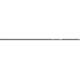 Easton 5mm FMJ Shafts with Half Outs 250 1 doz, Black, 201230