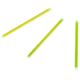 Ed Brown Products Fiber Optic Replacement Rod, 1.25in, 3 Pieces, Green, 1620-ROD-GREEN