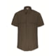 Elbeco TexTrop2 Short Sleeve Polyester Shirt - Mens, 15.5 in, Brown, Z3315N-15.5