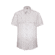 Elbeco TexTrop2 Zippered Short Sleeve Polyester Shirt - Mens, 19 in, White, Z3310N-19