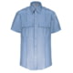 Elbeco TexTrop2 Short Sleeve Polyester Shirt - Men's, 17 in, Blue, Z3313N-17