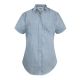 Elbeco Women's, Blue, Express Dress Short Sleeve Shirts - CA33-38