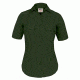 Womens, Spruce Green, TexTrop2 Short Sleeve Shirts, Ladies Choice, Zipper