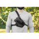Elite Survival Systems Warden Ballistic Nylon Chest Holster, 2RDO, Right Hand, Black 7105-2RDO-RH