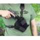 Elite Survival Systems Warden Chest Holster, Left Hand, Black, 2, 7105-2-LH